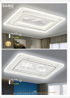 CATALOGUE ĐÈN SANO 2026-2027 ( Chiếc khấu từ 55%-58%)