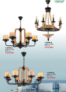 CATALOGUE ĐÈN VERONA 2026 ( CK từ 50%-60%)