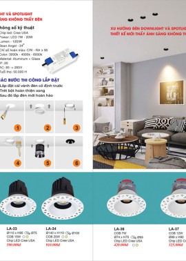CATALOGUE ĐÈN TRANG TRÍ EUROTO 2025 ( CK từ 55%-60%)