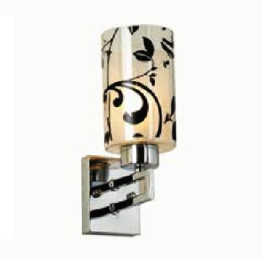 EU - V - 257: Đèn gắn tường đơn - KT: L230mm x H180mm - Bóng đèn E27 x 1