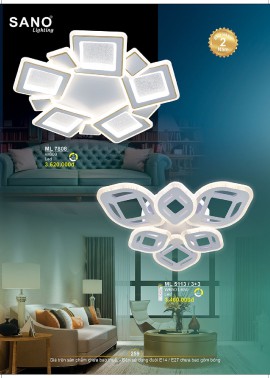 CATALOGUE ĐÈN SANO 2026-2027 ( Chiếc khấu từ 55%-58%)