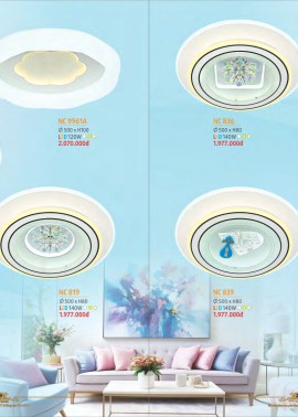 CATALOGUE ĐÈN NAM LONG ( NETVIET) - CK từ 55%-60%
