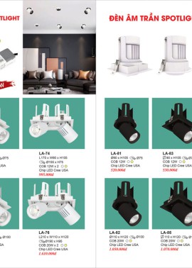 CATALOGUE ĐÈN TRANG TRÍ EUROTO 2025 ( CK từ 55%-60%)