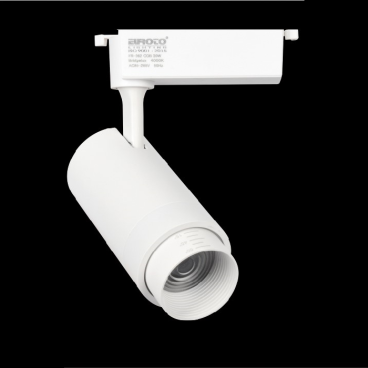 FR-262: Đèn rọi ray LED COB 20W - KT: Ø75mm x H220mm - 1 chế độ ánh sáng (trắng/vàng)