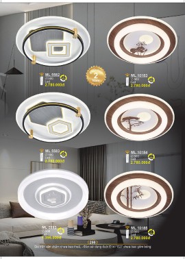 CATALOGUE ĐÈN SANO 2026-2027 ( Chiếc khấu từ 55%-58%)
