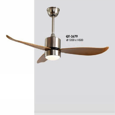 QT - 2679: Quạt trần đèn 3 cánh thẳng