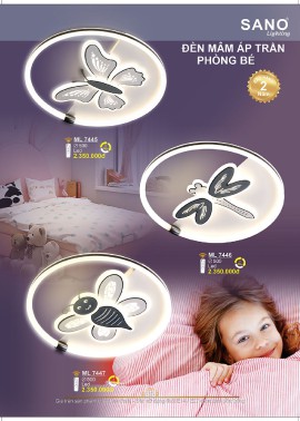 CATALOGUE ĐÈN SANO 2026-2027 ( Chiếc khấu từ 55%-58%)