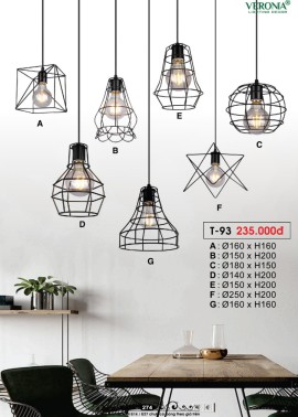 CATALOGUE ĐÈN VERONA 2026 ( CK từ 50%-60%)