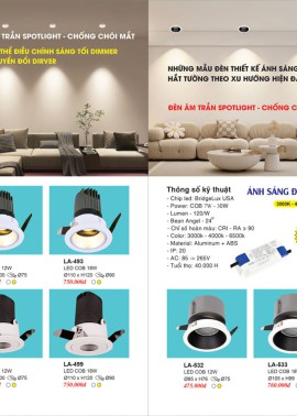 CATALOGUE ĐÈN TRANG TRÍ EUROTO 2025 ( CK từ 55%-60%)