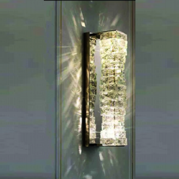 35 - VPL27B: Đèn gắn tường Phale, thân màu bạc - KT: L120mm x H460mm - Đèn LED ánh sáng đổi 3 màu