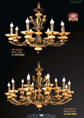 CATALOGUE ĐÈN VERONA 2026 ( CK từ 50%-60%)