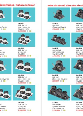 CATALOGUE ĐÈN TRANG TRÍ EUROTO 2025 ( CK từ 55%-60%)