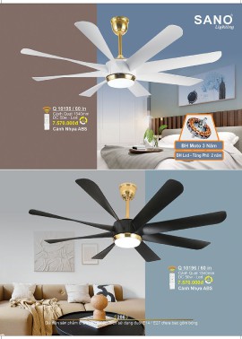CATALOGUE ĐÈN SANO 2026-2027 ( Chiếc khấu từ 55%-58%)