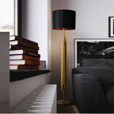 AU - ĐC - 2029F: Đèn cây - KT: Ø450mm x H1650mm - Bóng đèn E27 x 1 bóng