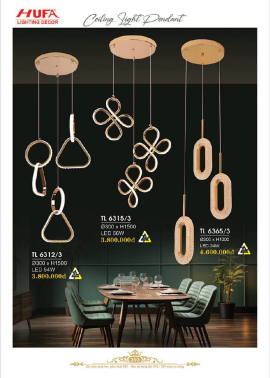 CATALOGUE ĐÈN HUFA ( CK TỪ 55%-65%)