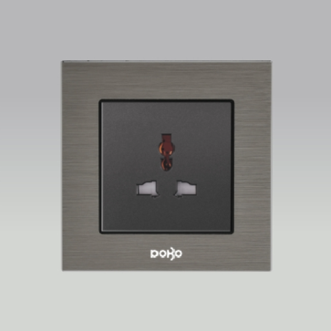 A90X-88016: Bộ ổ cắm đơn 3 chấu đa năng