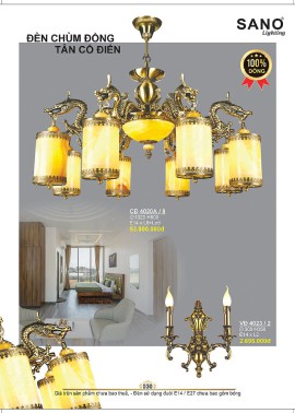 CATALOGUE ĐÈN SANO 2026-2027 ( Chiếc khấu từ 55%-58%)