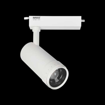 FR - 301: Đèn rọi ray LED COB 12W - KT: Ø50mm x L105mm x H180mm - 1 chế độ ánh sáng (trắng/vàng)