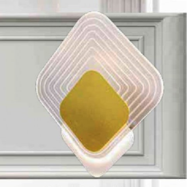 LH - GT - 3019 - 23: Đèn gắn tường LED - KT: W200mm x H220mm - Đèn LED đổi 3 màu