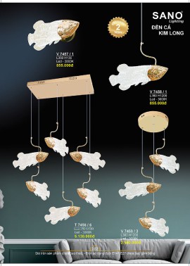 CATALOGUE ĐÈN SANO 2026-2027 ( Chiếc khấu từ 55%-58%)