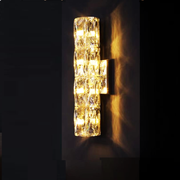 LH - GT -  3028 - 23: Đèn gắn tường Phale - KT: Ø80mm x H400mm - Bóng đèn LED G4 x 4 bóng