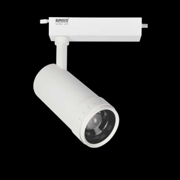 FR-303: Đèn rọi ray LED COB 30W - KT: Ø70mm x L157mm x H230mm - 1 chế độ ánh sáng (trắng/vàng)