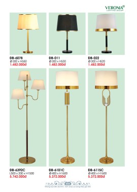 CATALOGUE ĐÈN VERONA 2026 ( CK từ 50%-60%)