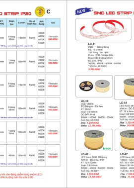 CATALOGUE ĐÈN TRANG TRÍ EUROTO 2025 ( CK từ 55%-60%)