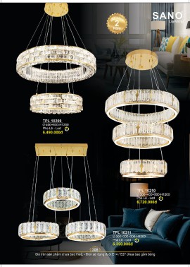 CATALOGUE ĐÈN SANO 2026-2027 ( Chiếc khấu từ 55%-58%)