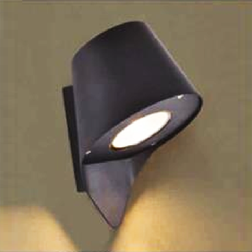 EU - CN - 308: Đèn gắn tường LED - KT: L130mm x H165mm - Đèn LED COB ( chip Bridgelux) 3W x 2 ánh sáng vàng