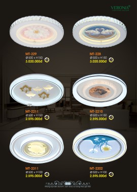 CATALOGUE ĐÈN VERONA 2026 ( CK từ 50%-60%)