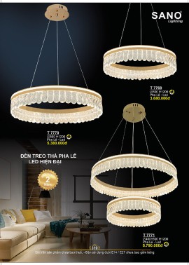 CATALOGUE ĐÈN SANO 2026-2027 ( Chiếc khấu từ 55%-58%)