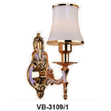 AN - VB - 3109/1: Đèn gắn tường đơn - KT: L120mm x H320mm - Bóng đèn E27 x 1