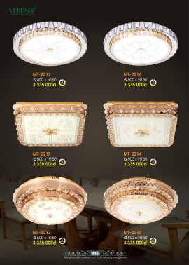 CATALOGUE ĐÈN VERONA 2026 ( CK từ 50%-60%)
