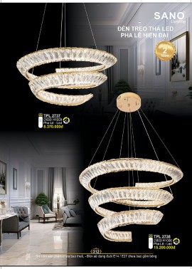CATALOGUE ĐÈN SANO 2026-2027 ( Chiếc khấu từ 55%-58%)