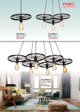 CATALOGUE ĐÈN HUFA ( CK TỪ 55%-65%)
