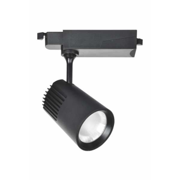 FR-314: Đèn rọi ray LED COB 15W - KT: Ø70mm x L100mm x H190mm - 1 chế độ ánh sáng (trắng/vàng)