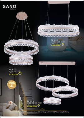 CATALOGUE ĐÈN SANO 2026-2027 ( Chiếc khấu từ 55%-58%)