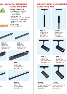 CATALOGUE ĐÈN TRANG TRÍ EUROTO 2025 ( CK từ 55%-60%)