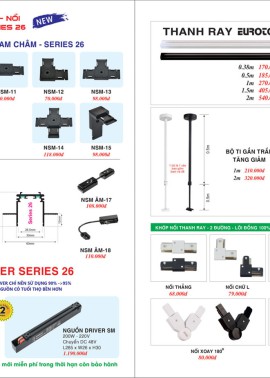 CATALOGUE ĐÈN TRANG TRÍ EUROTO 2025 ( CK từ 55%-60%)