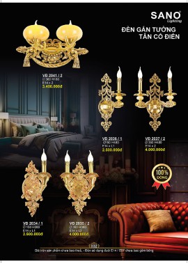 CATALOGUE ĐÈN SANO 2026-2027 ( Chiếc khấu từ 55%-58%)