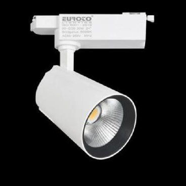 FR-321: Đèn rọi ray LED COB 12W - KT: Ø60mm x L100mm x H150mm - 1 chế độ ánh sáng (trắng/vàng)