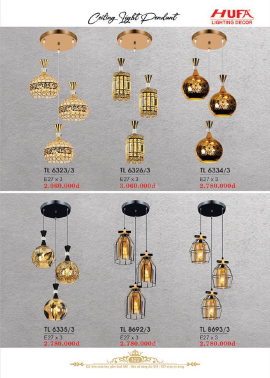 CATALOGUE ĐÈN HUFA ( CK TỪ 55%-65%)