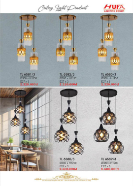 CATALOGUE ĐÈN HUFA ( CK TỪ 55%-65%)
