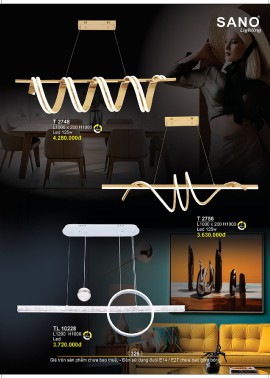CATALOGUE ĐÈN SANO 2026-2027 ( Chiếc khấu từ 55%-58%)