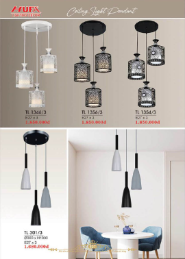 CATALOGUE ĐÈN HUFA ( CK TỪ 55%-65%)