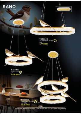 CATALOGUE ĐÈN SANO 2026-2027 ( Chiếc khấu từ 55%-58%)