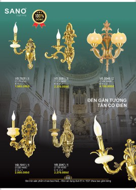 CATALOGUE ĐÈN SANO 2026-2027 ( Chiếc khấu từ 55%-58%)