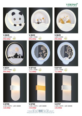 CATALOGUE ĐÈN VERONA 2026 ( CK từ 50%-60%)