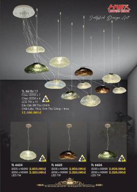 CATALOGUE ĐÈN HUFA ( CK TỪ 55%-65%)